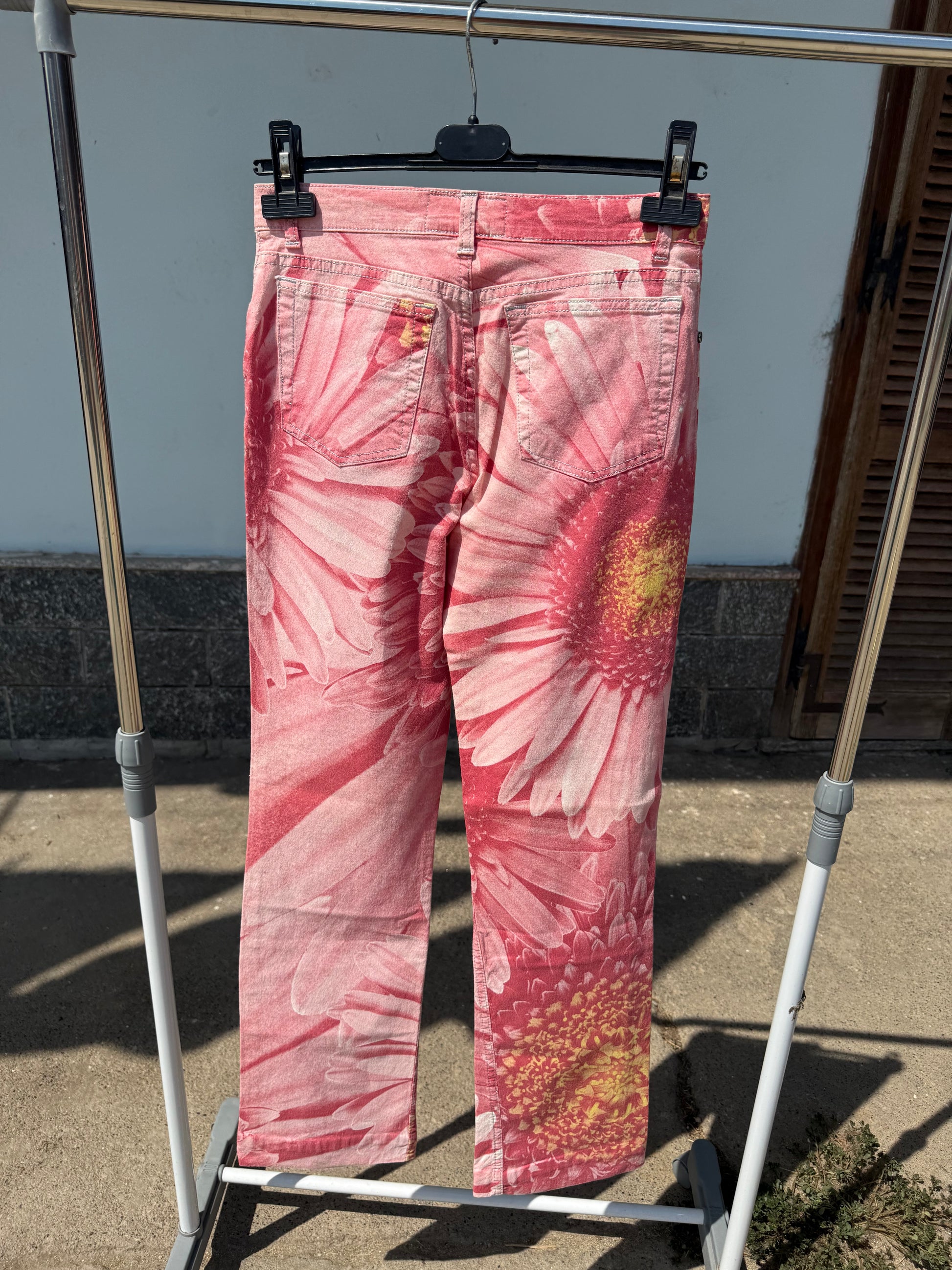 Jeans Roberto Cavalli SS2000 floreale