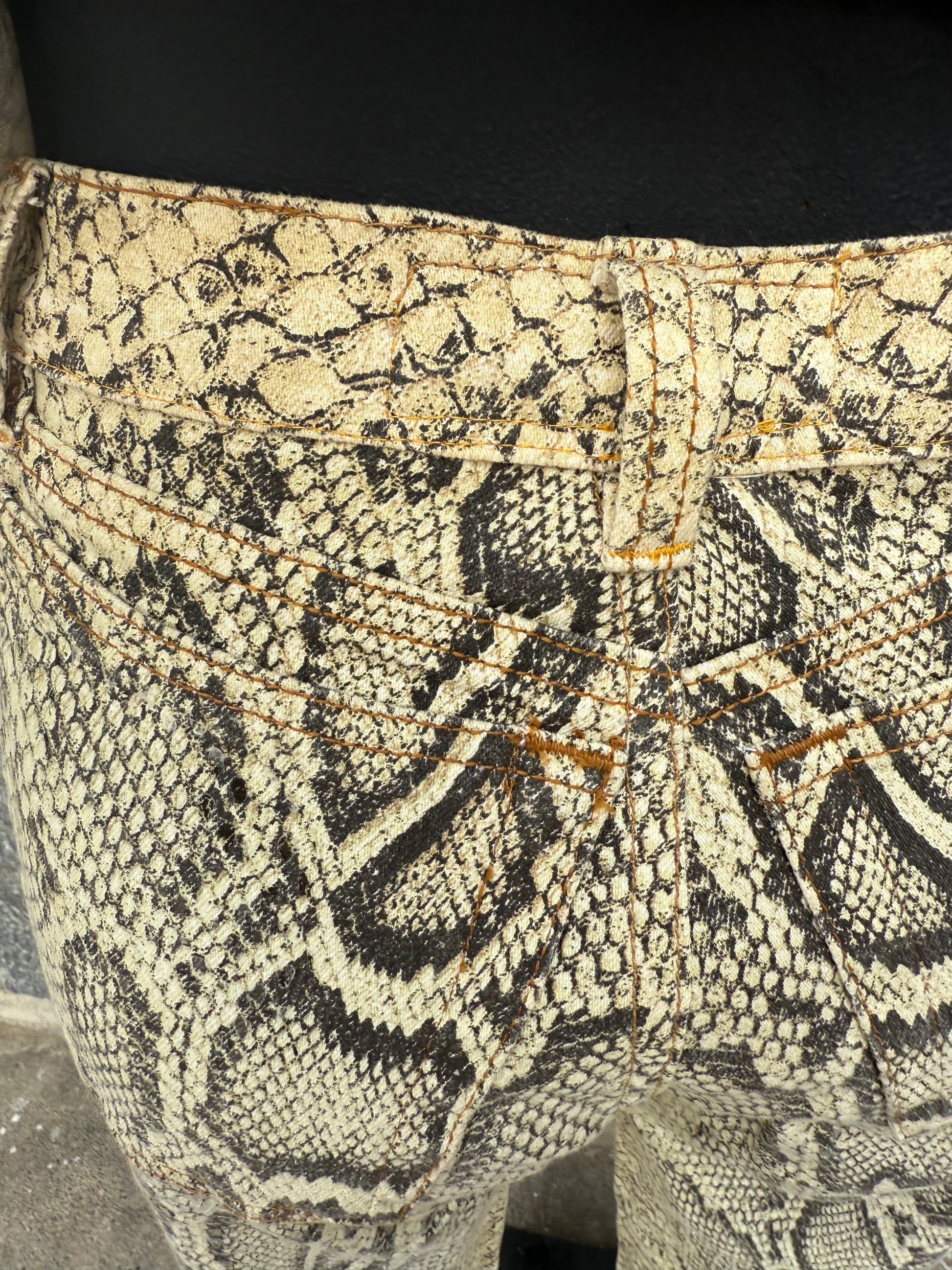 Completo Roberto Cavalli SS1998 stampa serpente pitone