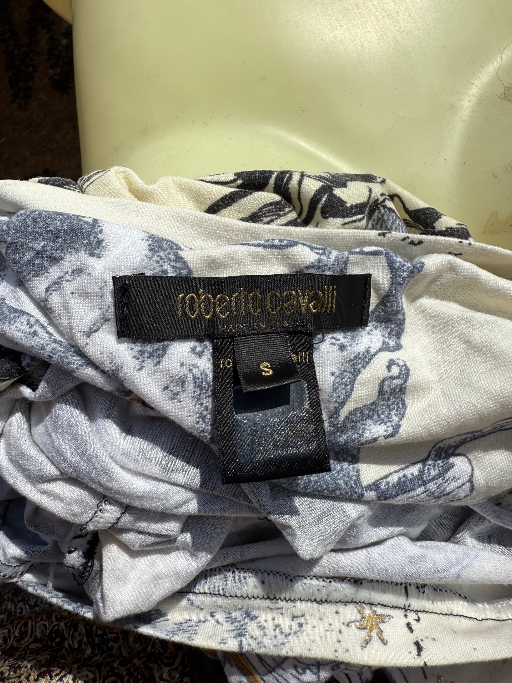 Top / t-shirt manica lunga Roberto Cavalli FW2003
zodiaco