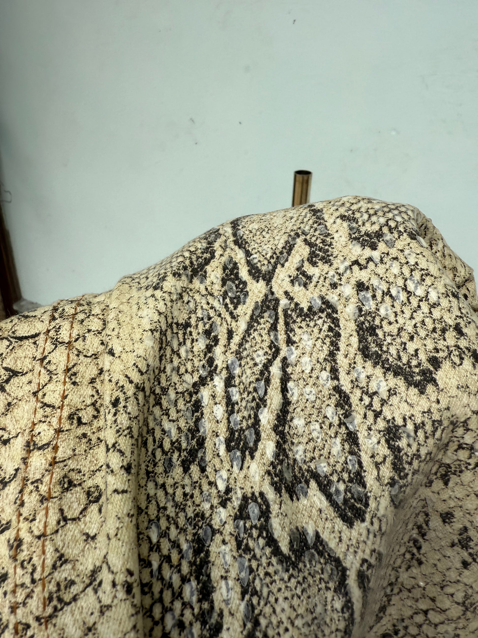 Completo Roberto Cavalli SS1998 stampa serpente pitone