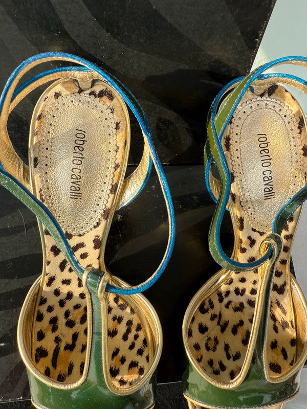 Sandali Roberto Cavalli multicolore