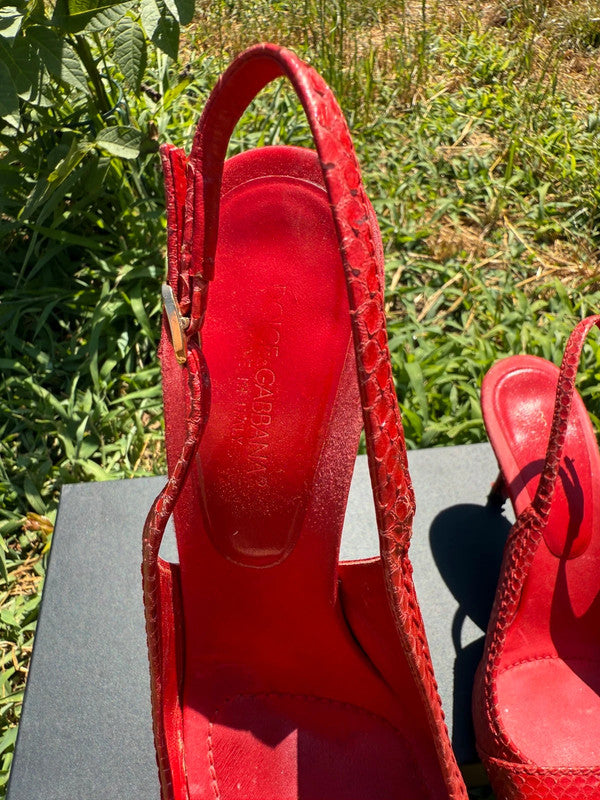 Tacchi Slingback Dolce & Gabbana 2005