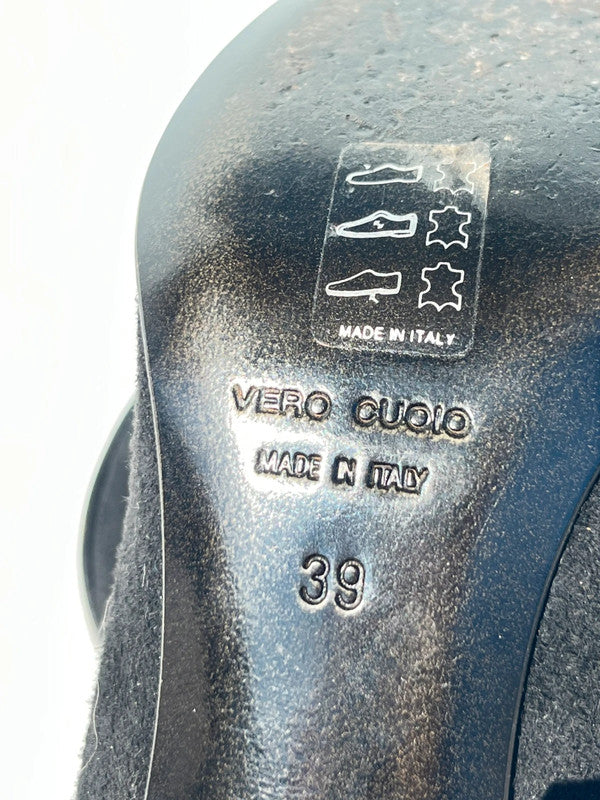 Decollete Roberto Cavalli tacco serpente