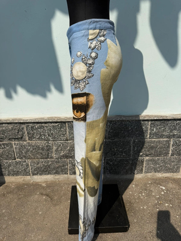 Jeans con occhio Elizabeth Taylor anni 2000”