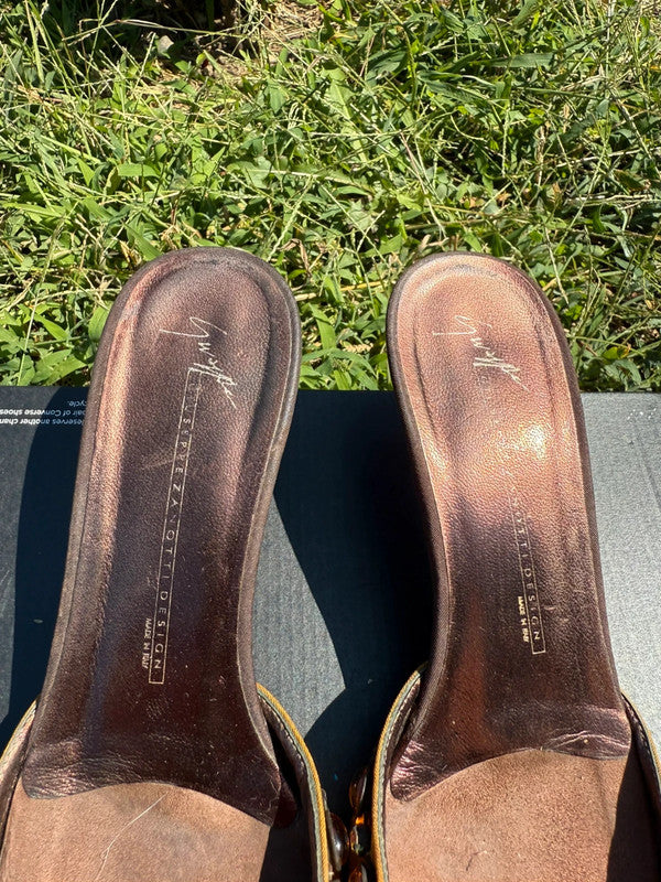 Sandali sabot Giuseppe Zanotti gioiello 90/2000