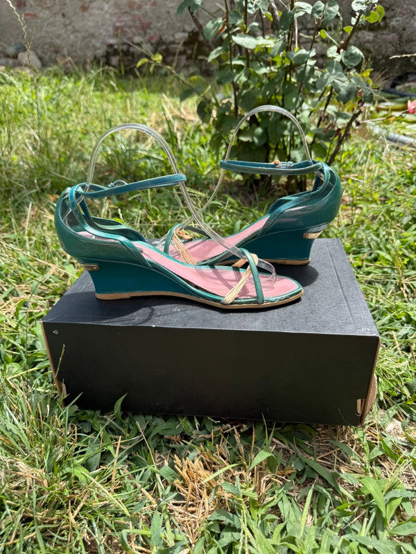 Sandali con zeppa Louis Vuitton 2003