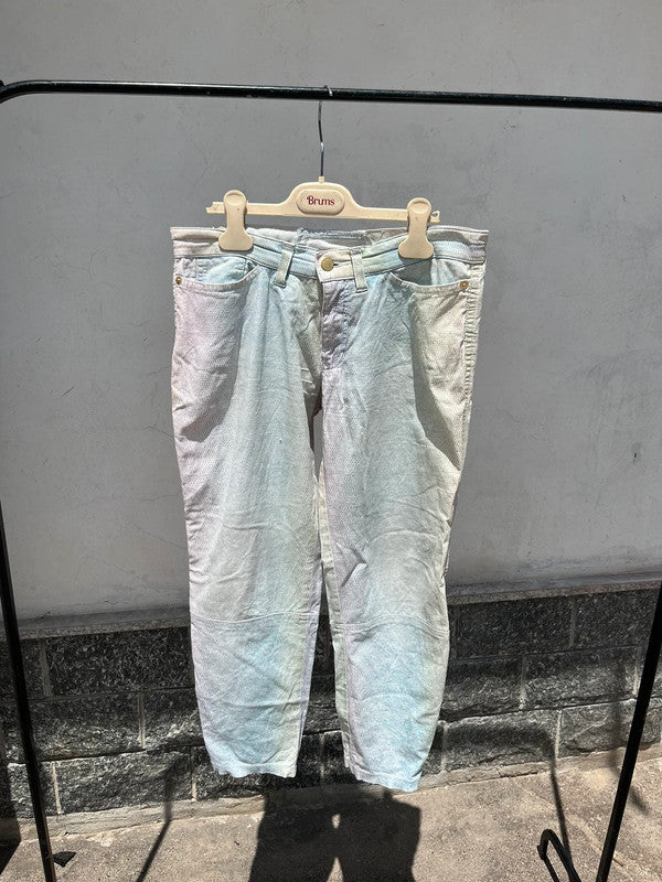 Pantalone capri RoccoBarocco multicolore micro-poua