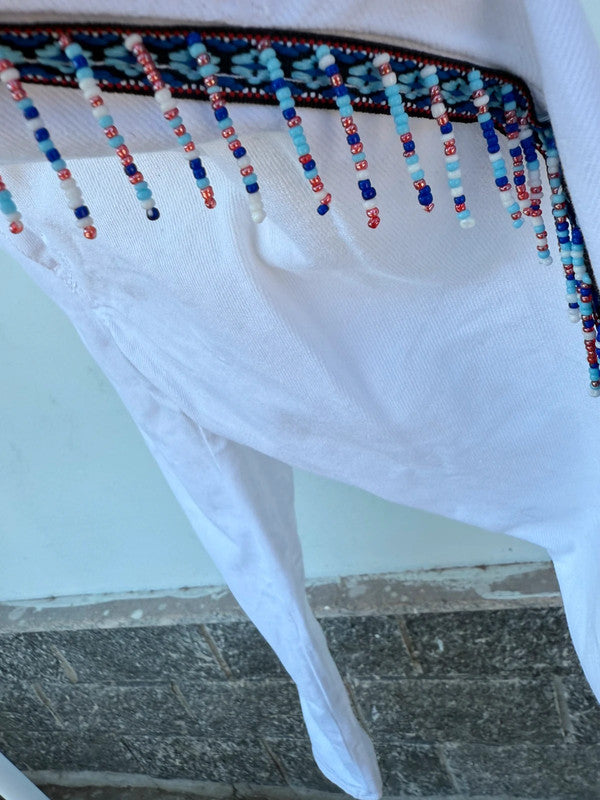 Jeans Gaelle con perline