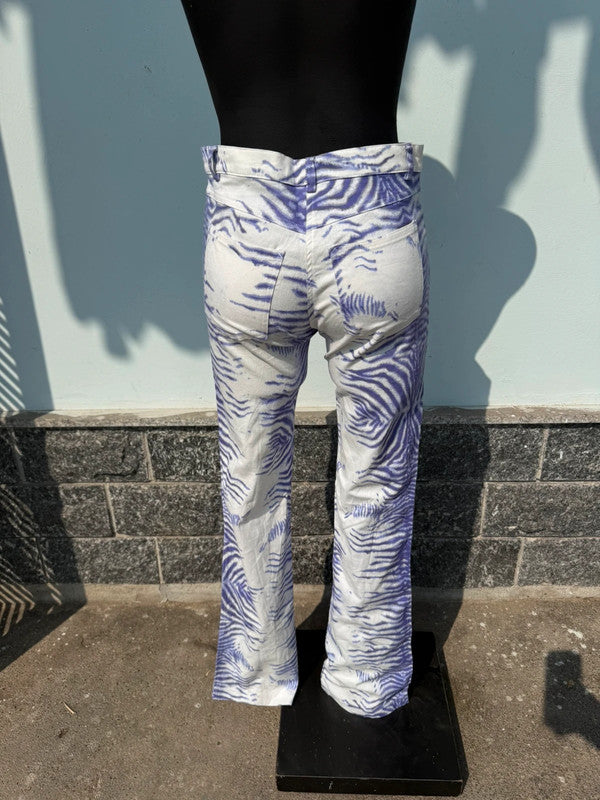 Jeans zebrati anni 2000”