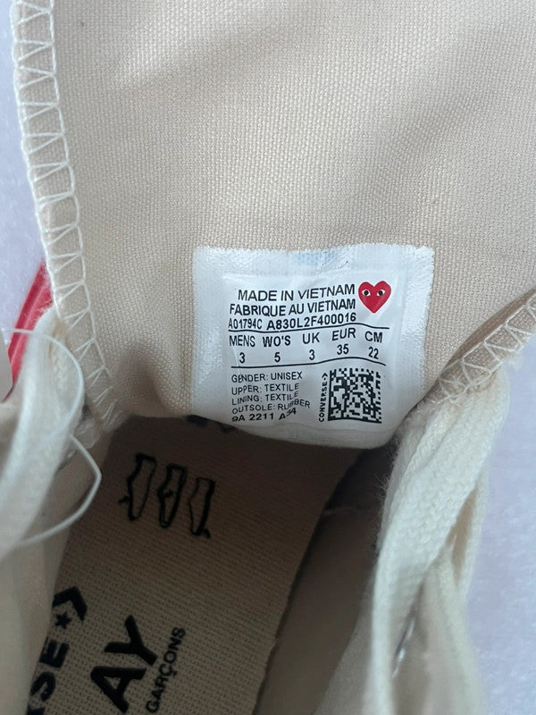 Converse X Comme des Garçons