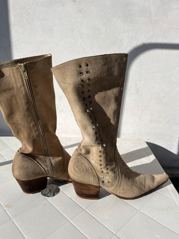 Stivali western Y2K