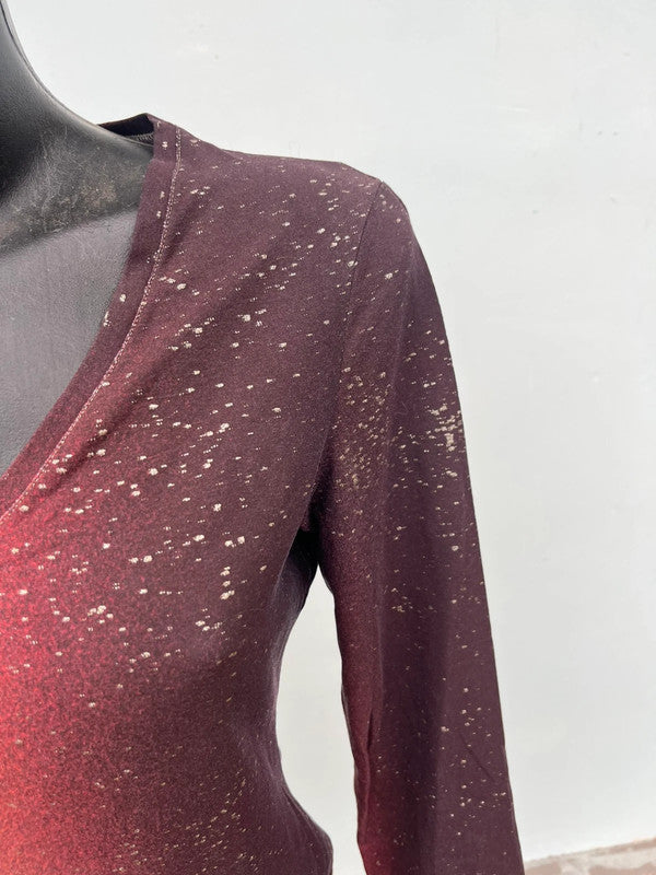 Top Roberto Cavalli FW 2000 "galassia"