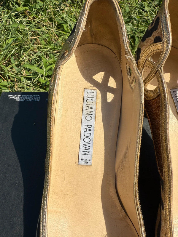 Tacchi décolleté Luciano Padovan 2000” leopardato