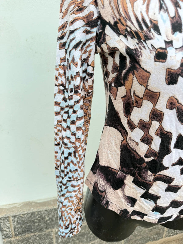 Top manica lunga Roberto Cavalli FW2003