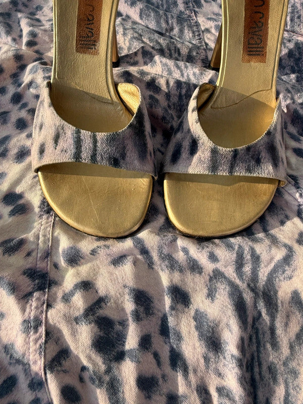 Sandali Roberto Cavalli SS 2000 "leopardo lilla"