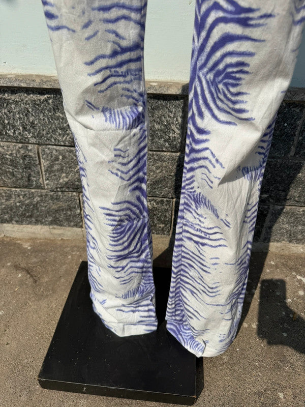 Jeans zebrati anni 2000”