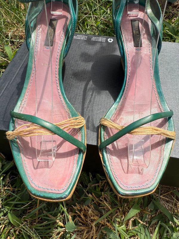 Sandali con zeppa Louis Vuitton 2003