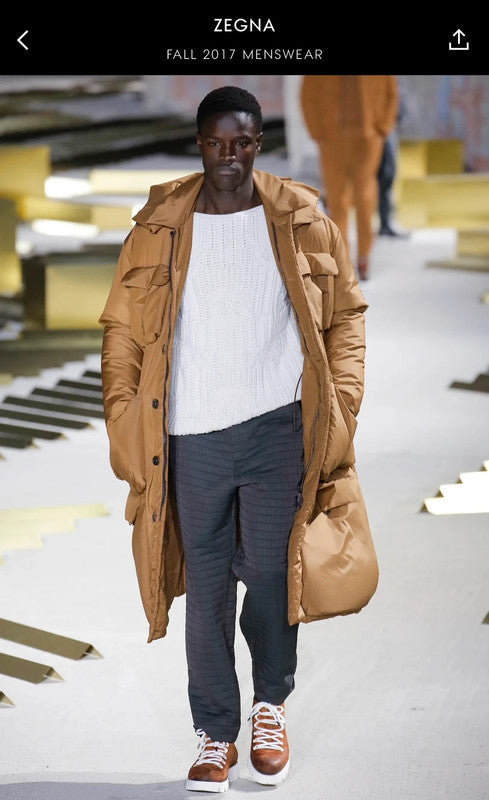 Giubbotto lungo Ermenegildo Zegna FW 2017