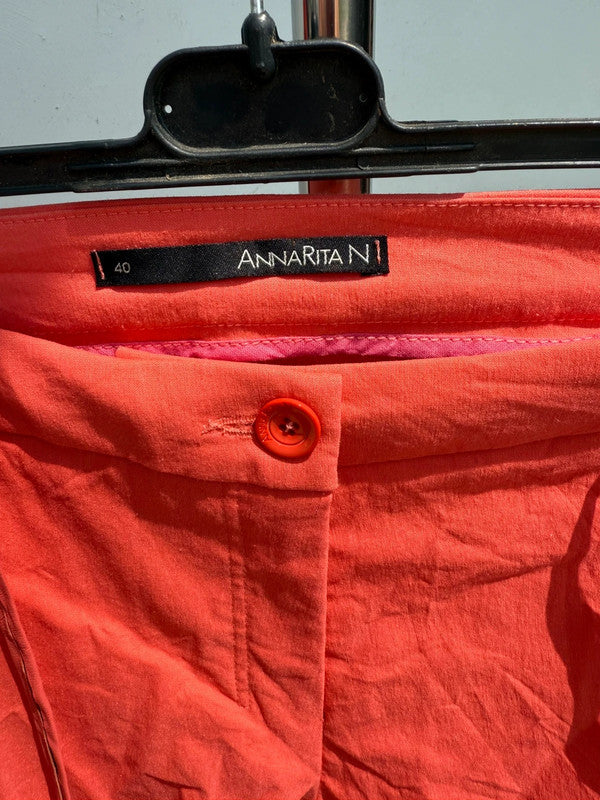 Completo AnnaRita N corallo, asimmetrico
