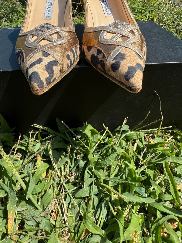Tacchi décolleté Luciano Padovan 2000” leopardato