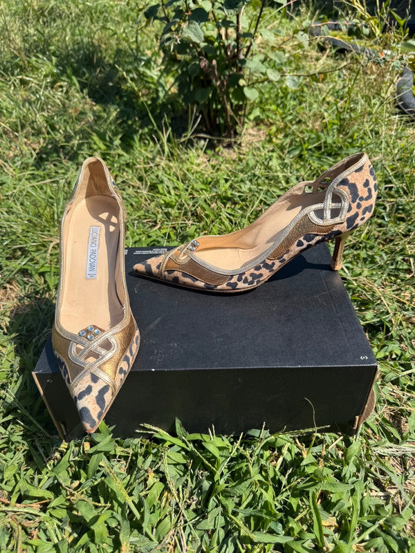 Tacchi décolleté Luciano Padovan 2000” leopardato