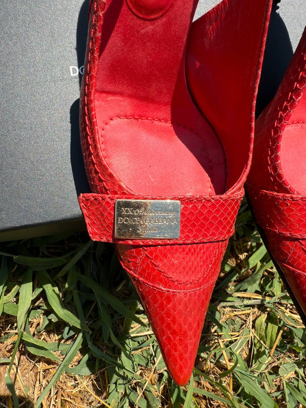 Tacchi Slingback Dolce & Gabbana 2005