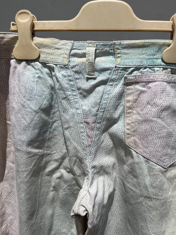 Pantalone capri RoccoBarocco multicolore micro-poua