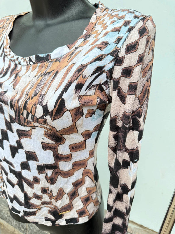 Top manica lunga Roberto Cavalli FW2003