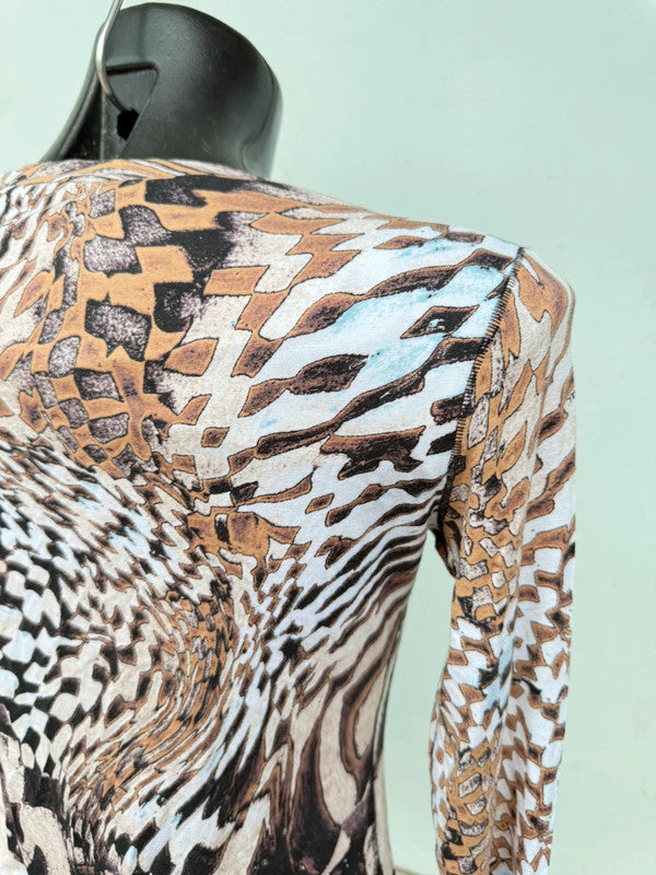 Top manica lunga Roberto Cavalli FW2003