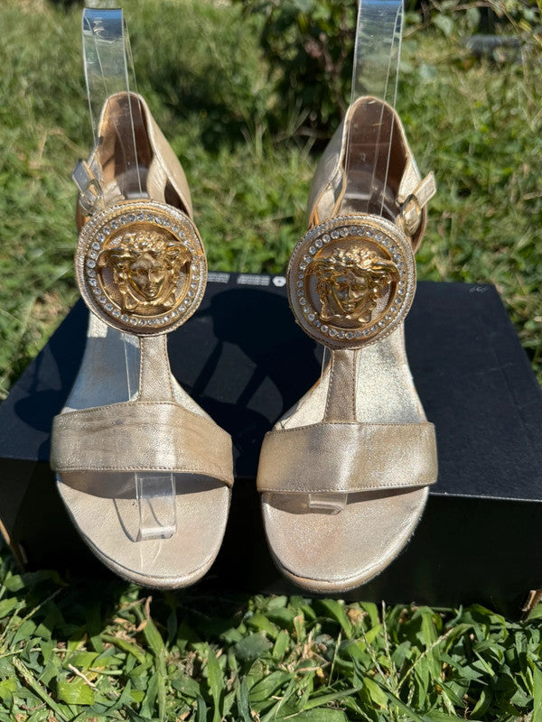 Sandali Versace SS2005 gioiello medusa logo
