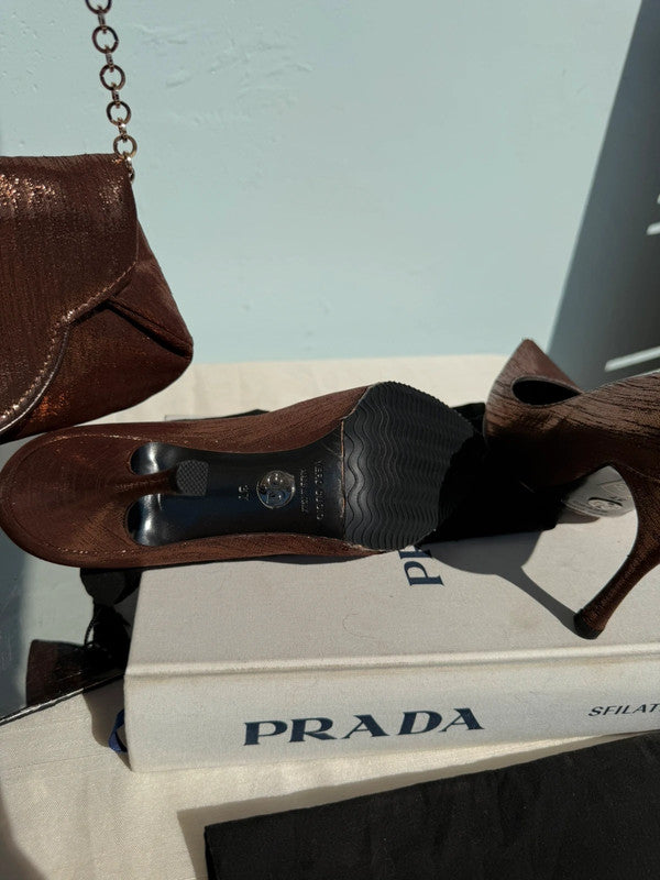 Set di tacchi+ borsa D&G