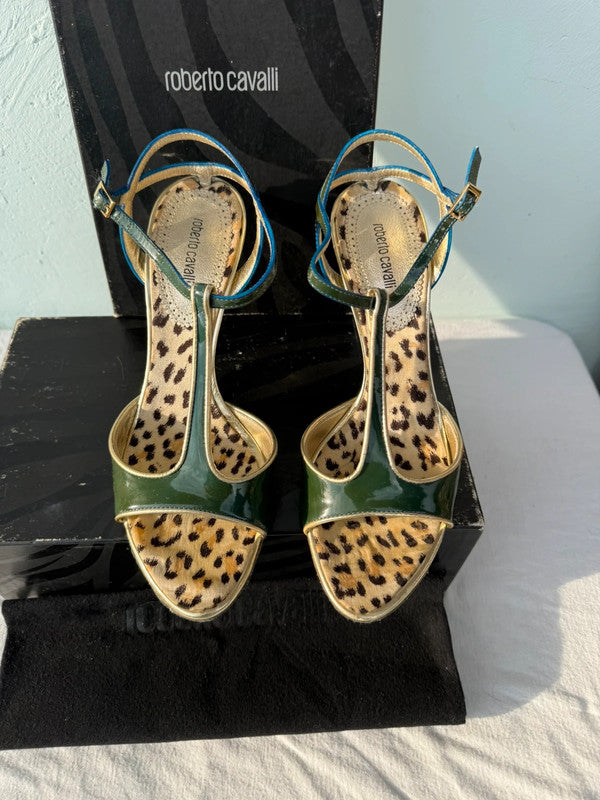 Sandali Roberto Cavalli multicolore
