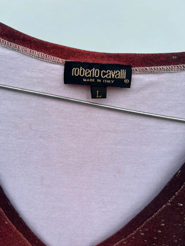 Top Roberto Cavalli FW 2000 "galassia"