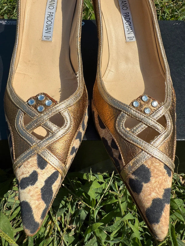 Tacchi décolleté Luciano Padovan 2000” leopardato
