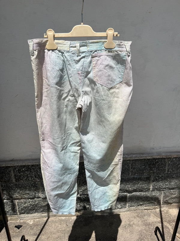 Pantalone capri RoccoBarocco multicolore micro-poua