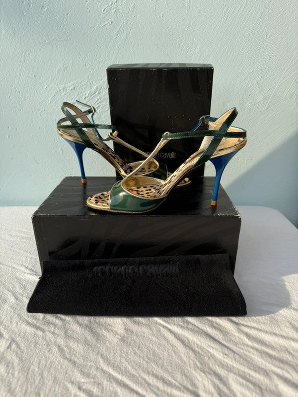Sandali Roberto Cavalli multicolore