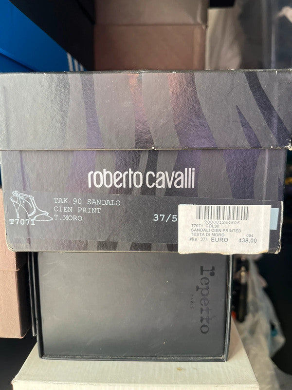 Sandali Roberto Cavalli Marrone