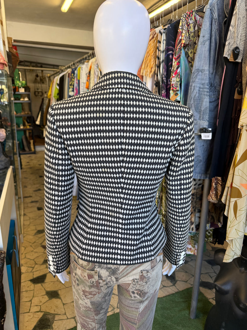 Blazer Dolce & Gabbana 1990s rombi
