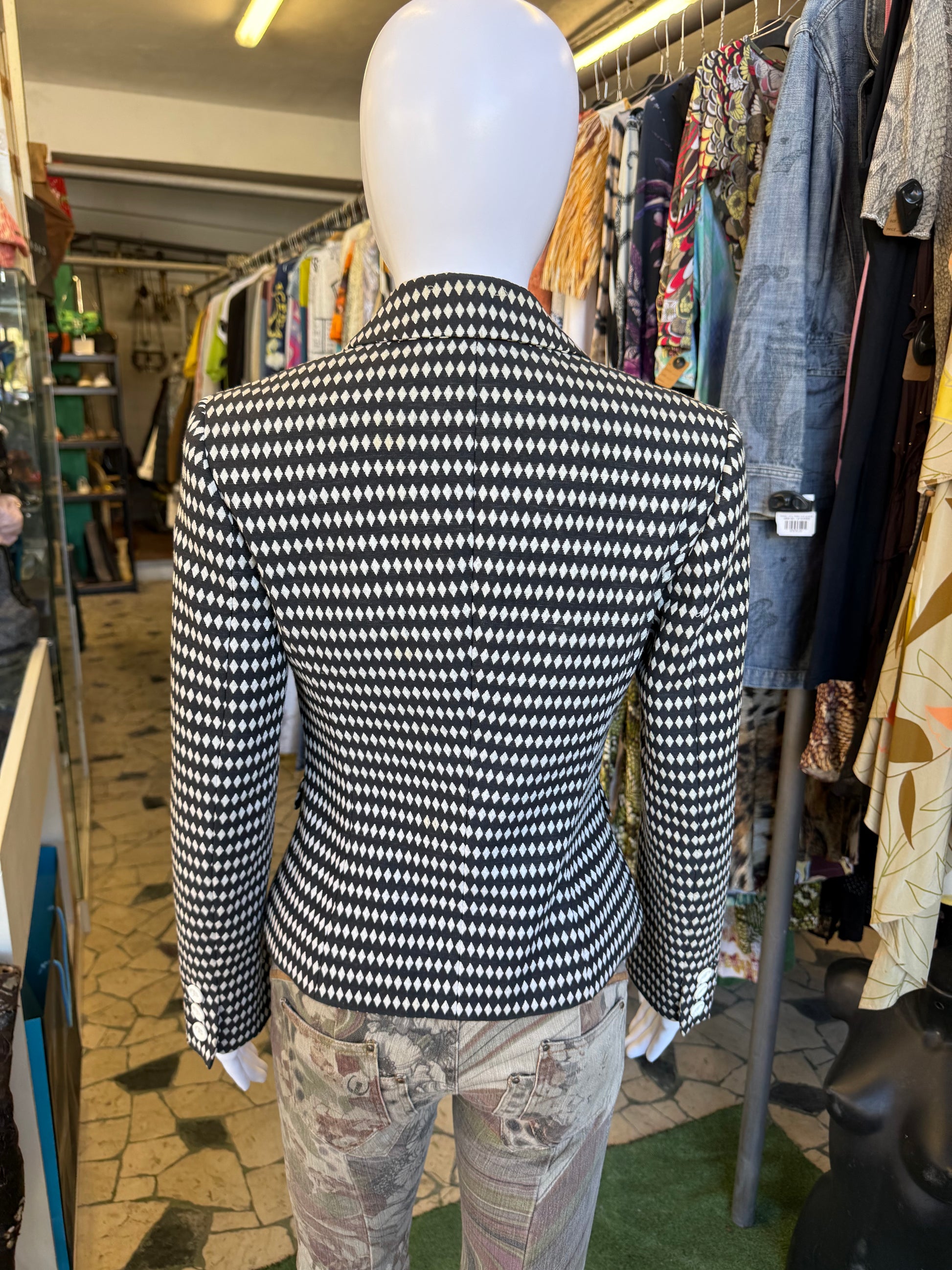 Blazer Dolce & Gabbana 1990s rombi