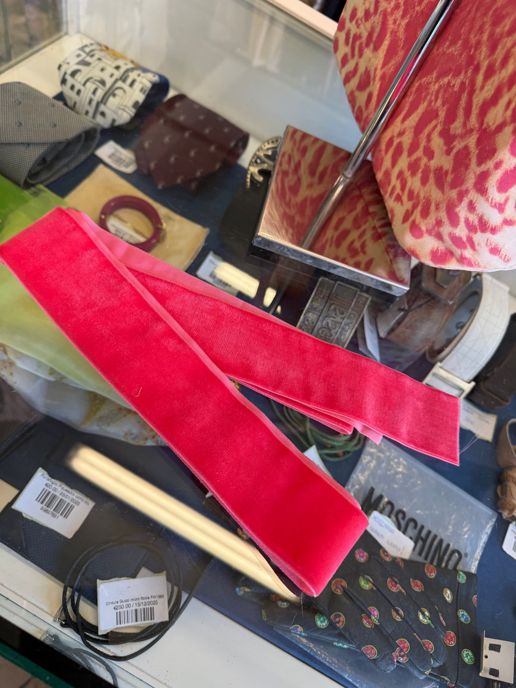 Borsa Roberto Cavalli SS2000 pink leopard print