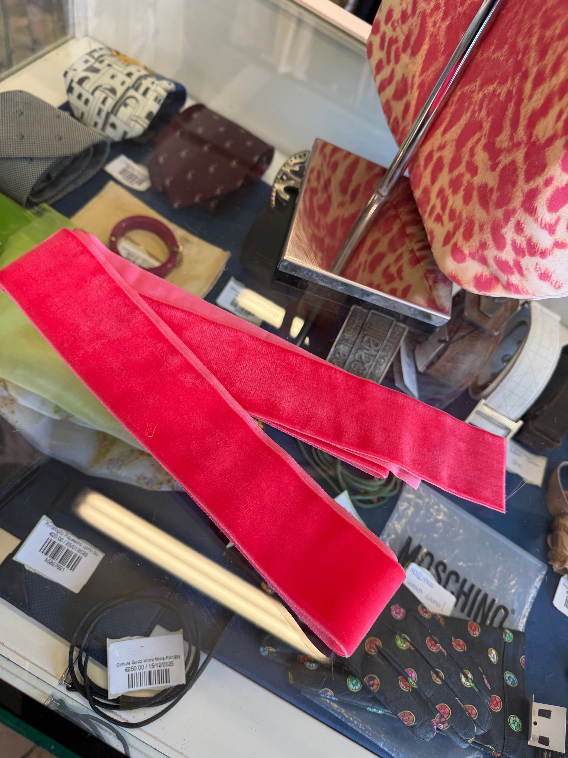 Borsa Roberto Cavalli SS2000 pink leopard print