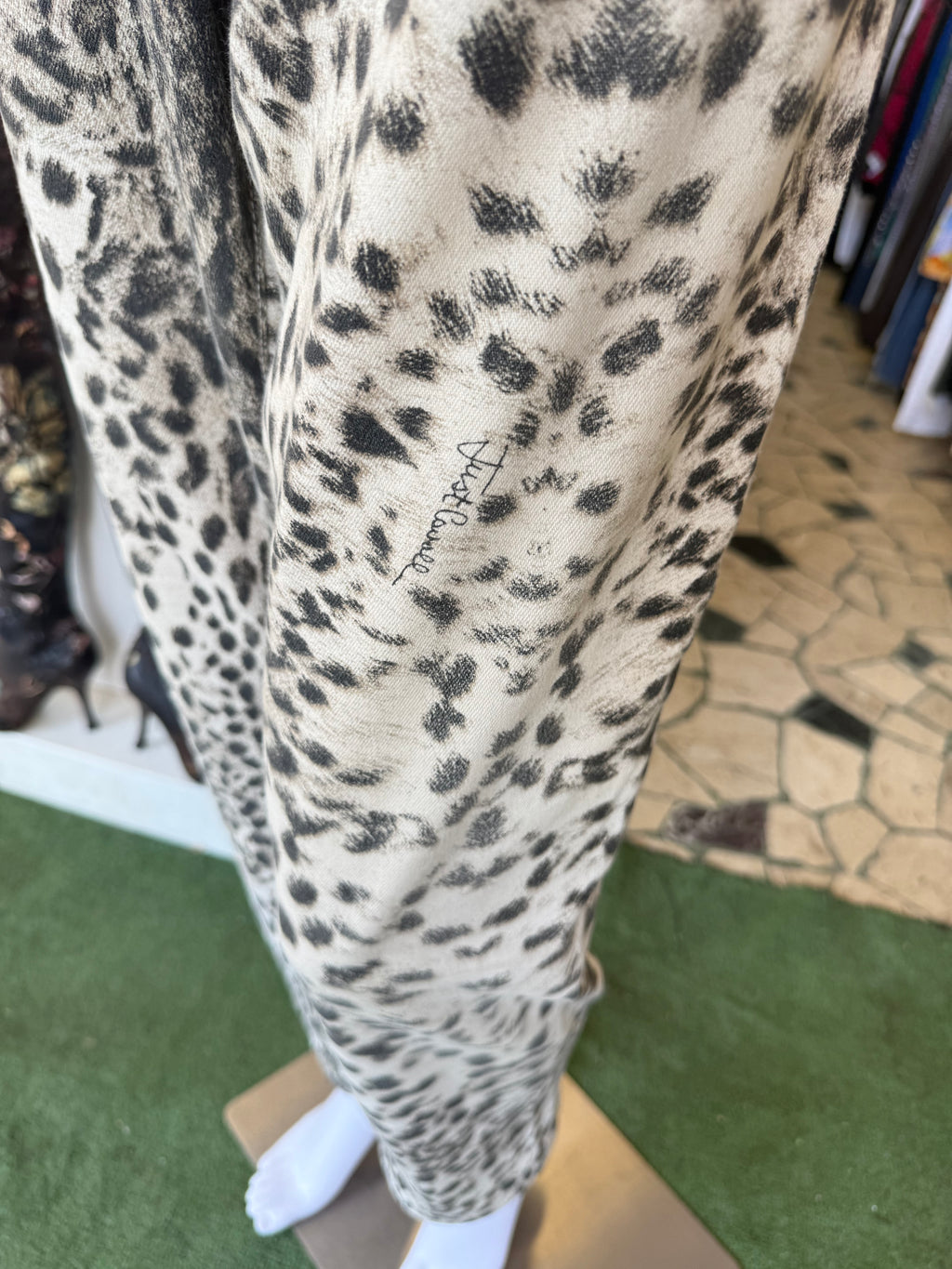 Jeans Roberto Cavalli just leopardo 00s