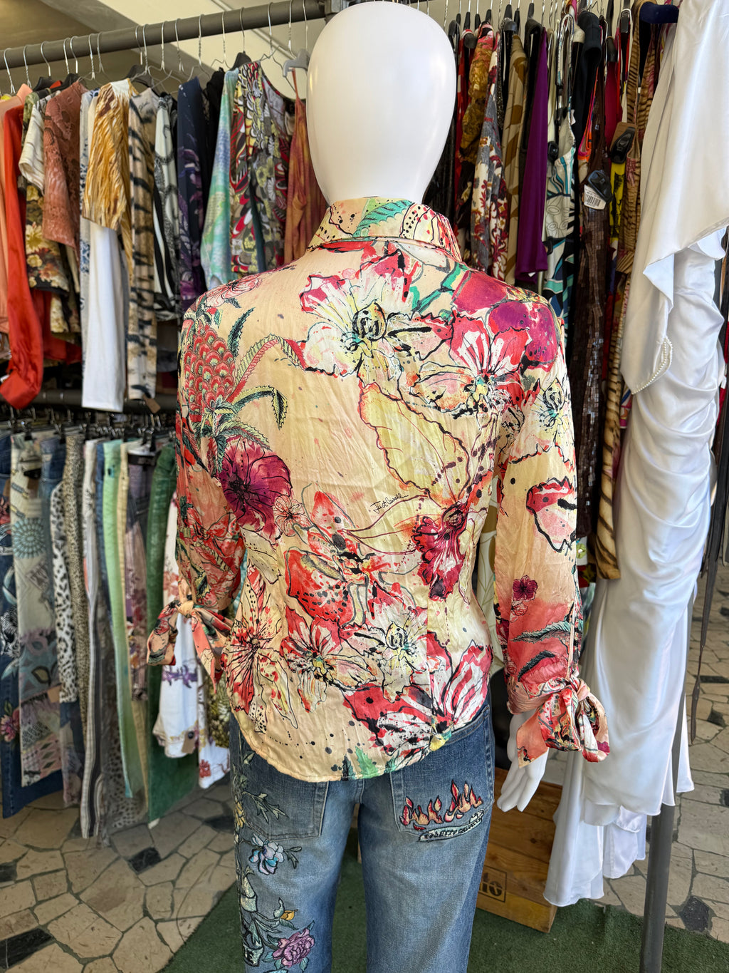 Camicia Roberto Cavalli SS2006 Just seta