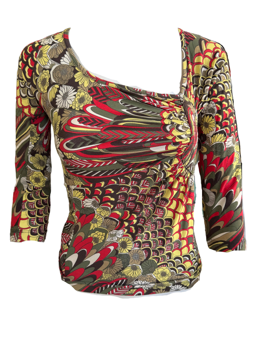Top Roberto Cavalli astratto 2000s