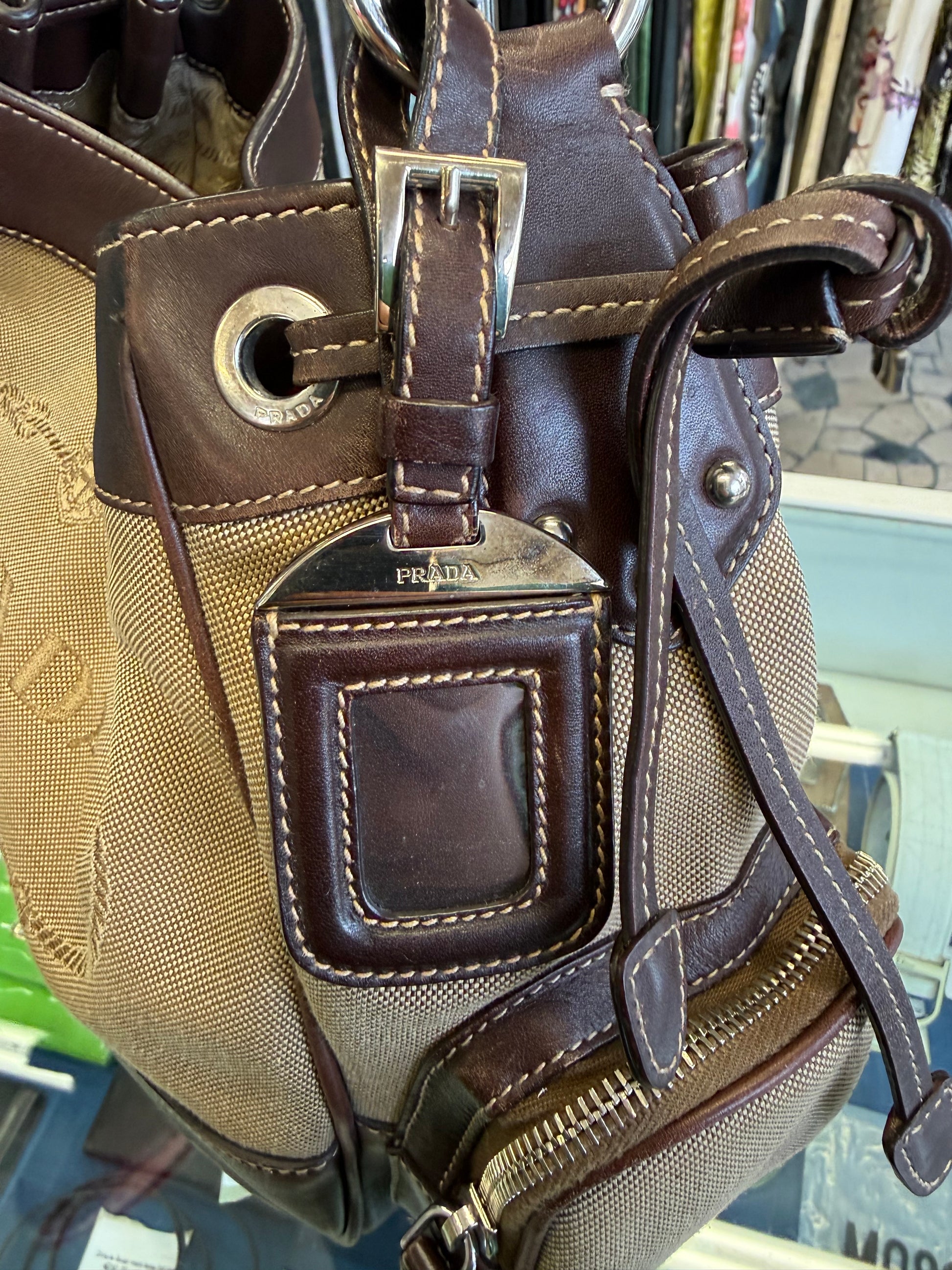 Borsa Prada Logo Jacquard 2000”