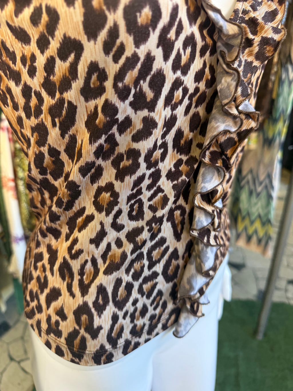 Top Dolce & Gabbana leopardo anni 2000