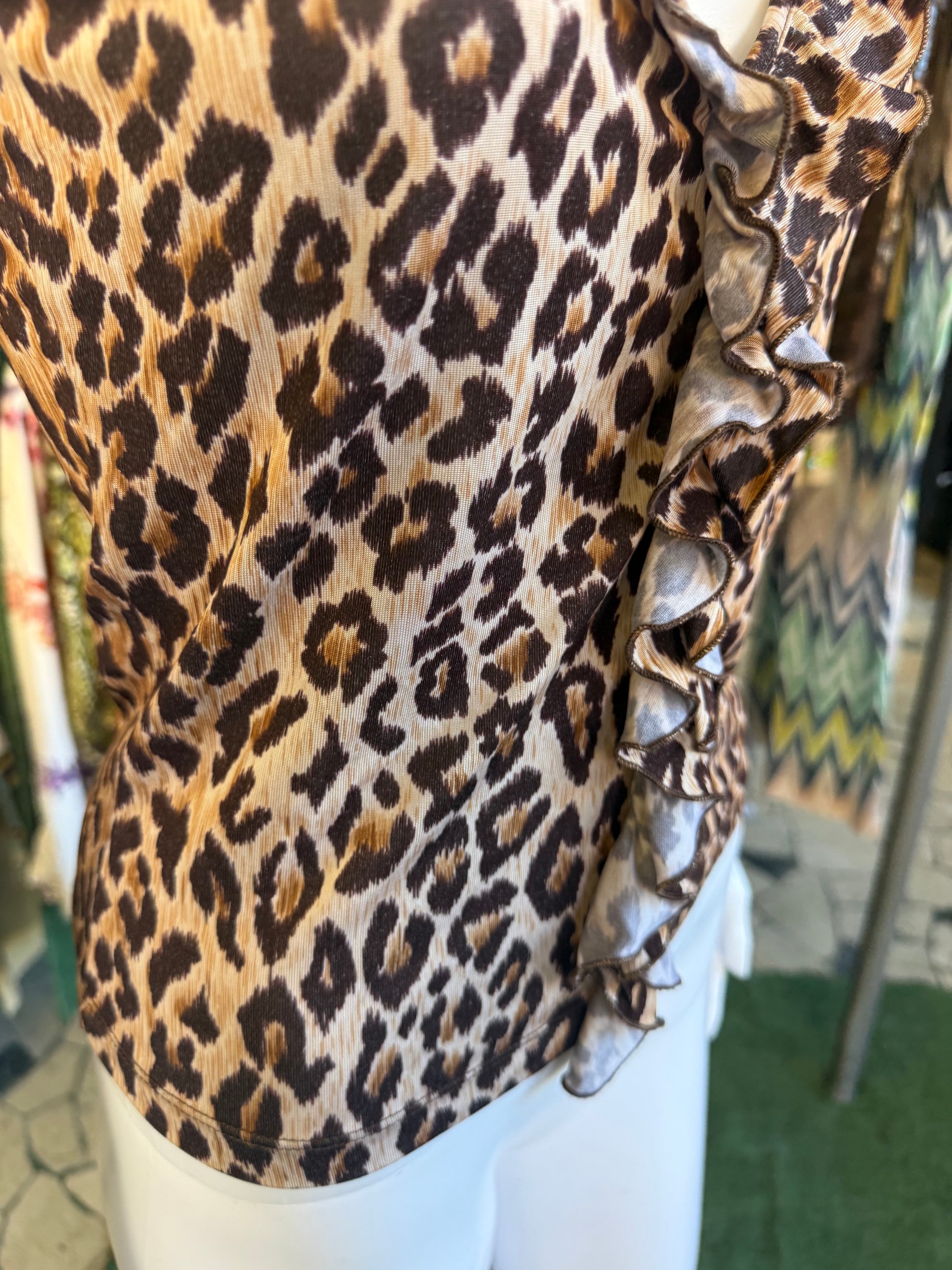 Top Dolce & Gabbana leopardo anni 2000