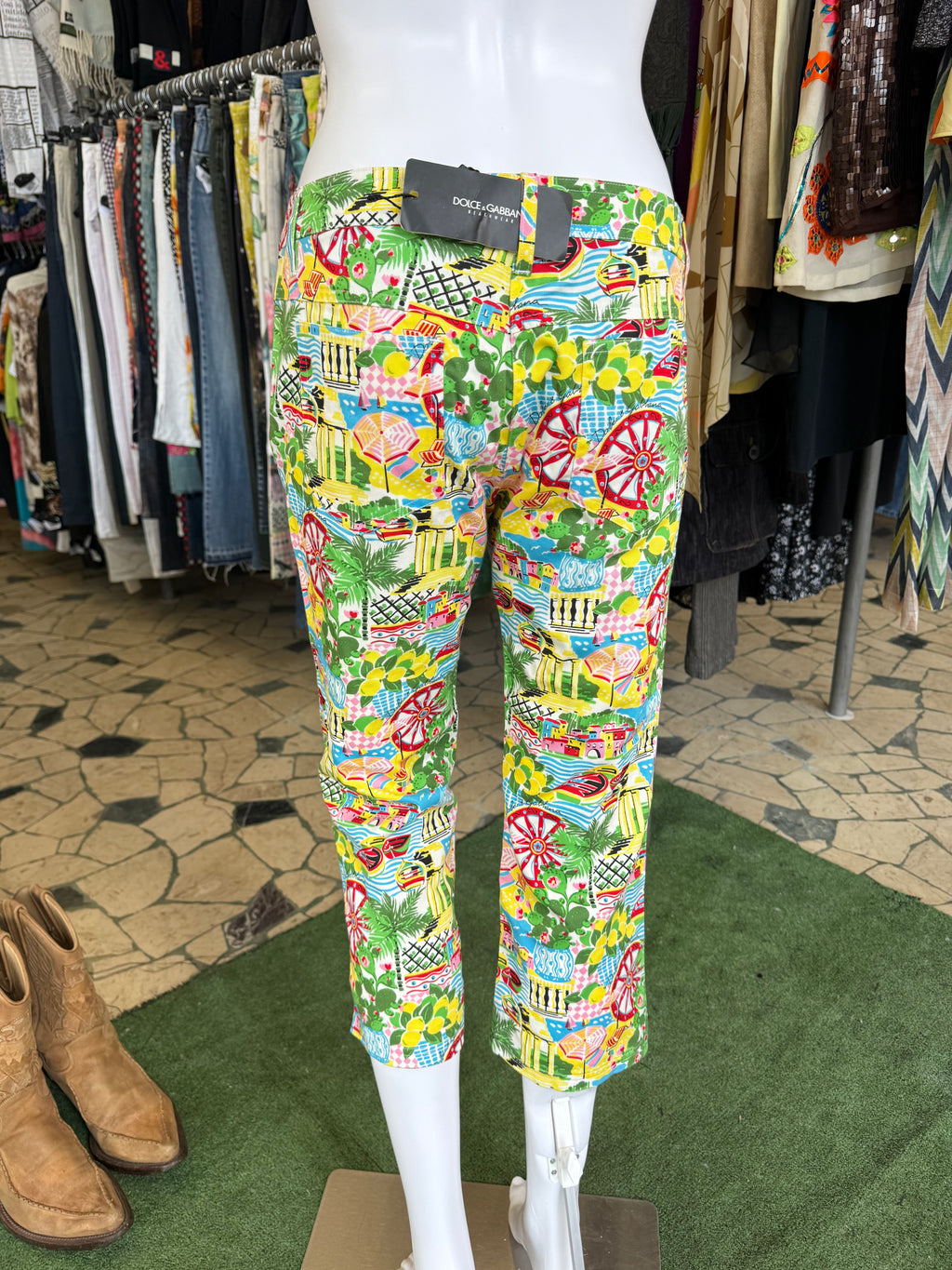 Capri jeans Dolce & Gabbana Sicilia nuovo