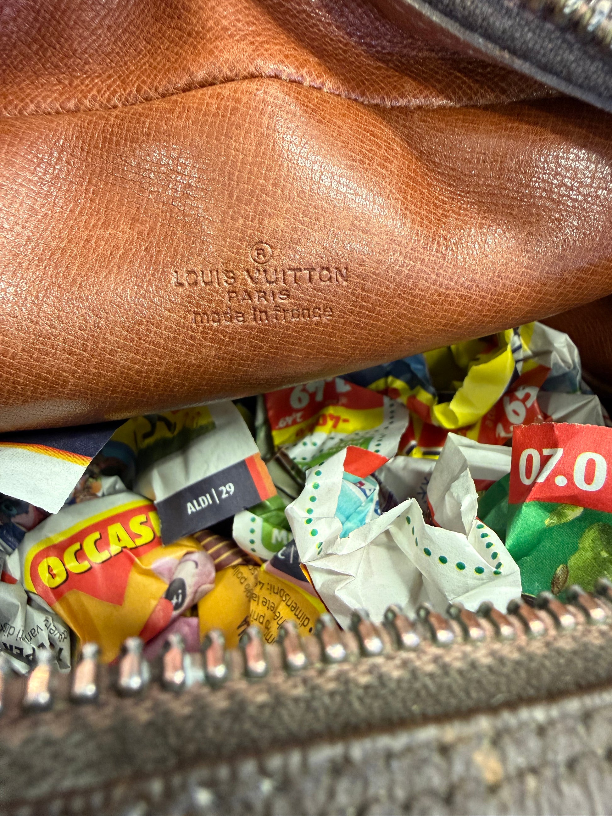 Borsa tracolla Louis Vuitton Amazon grande