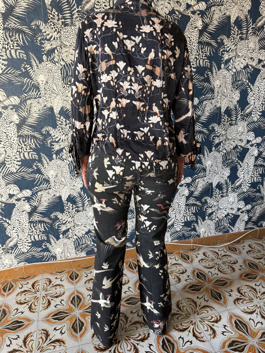 Completo Roberto Cavalli Just Giappone aironi 2000”